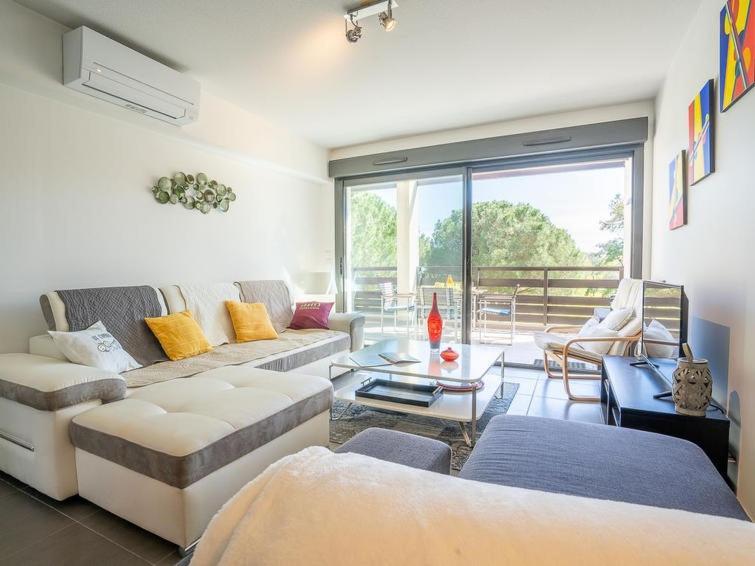 Vert Paradis - Vue Apaisante Sur Golf, Pins Parasols, 2E Etage - 80 M2 Dont Terrasse Avec Pergola, 2 Chambres, 3Et Iles, 3 Clim, Wifi - Piscine, Parking Et Park A Velos, Ascenseur - En Option Linge, Menage - Pistes Cyclables, Mer A Proximite Saint-Cyprien  Dış mekan fotoğraf