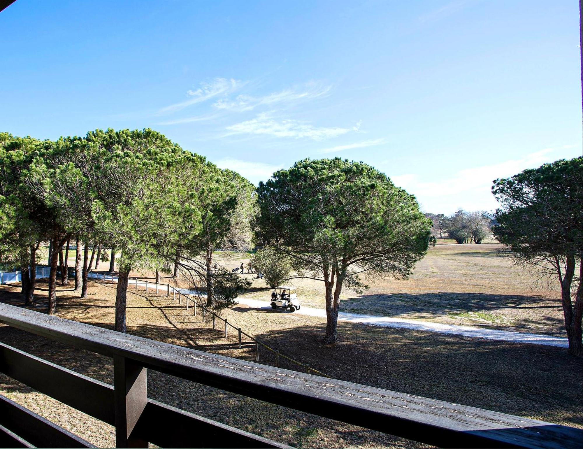 Vert Paradis - Vue Apaisante Sur Golf, Pins Parasols, 2E Etage - 80 M2 Dont Terrasse Avec Pergola, 2 Chambres, 3Et Iles, 3 Clim, Wifi - Piscine, Parking Et Park A Velos, Ascenseur - En Option Linge, Menage - Pistes Cyclables, Mer A Proximite Saint-Cyprien  Dış mekan fotoğraf