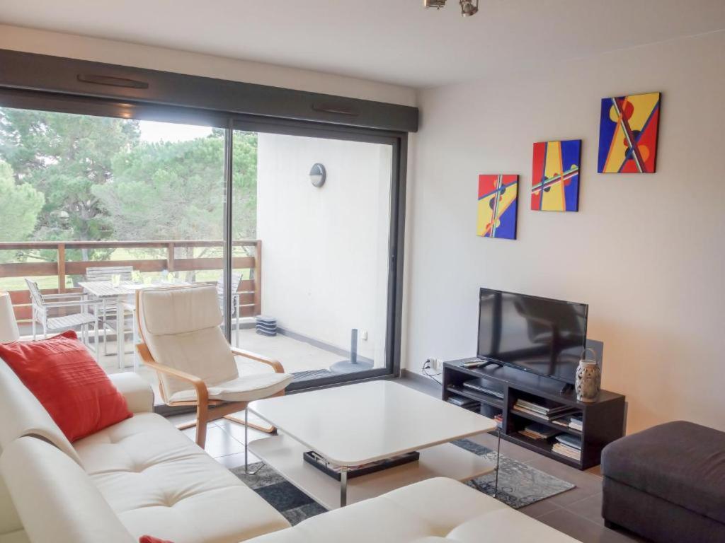 Vert Paradis - Vue Apaisante Sur Golf, Pins Parasols, 2E Etage - 80 M2 Dont Terrasse Avec Pergola, 2 Chambres, 3Et Iles, 3 Clim, Wifi - Piscine, Parking Et Park A Velos, Ascenseur - En Option Linge, Menage - Pistes Cyclables, Mer A Proximite Saint-Cyprien  Dış mekan fotoğraf
